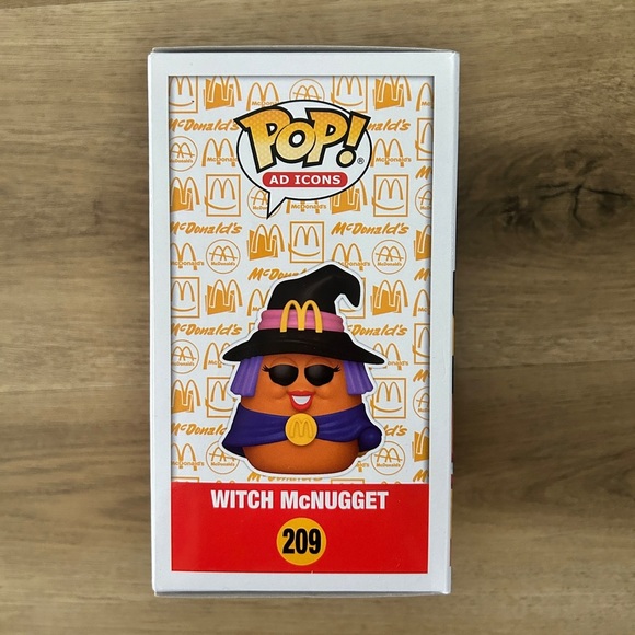 Witch McNugget (#209) - Funko Pop! McDonald’s Halloween Edition- NEW - Picture 5 of 5